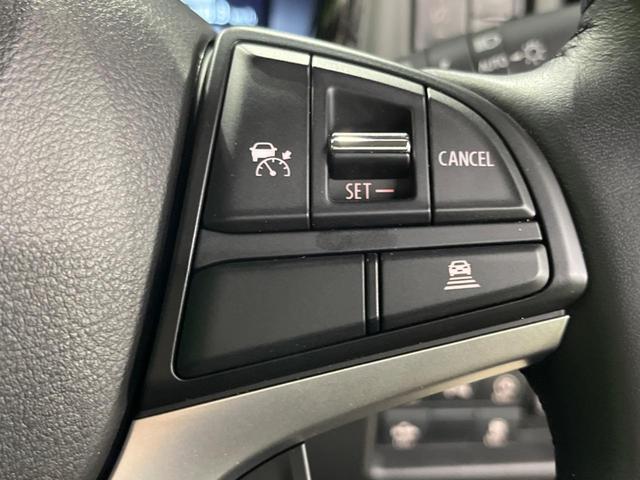 【アダプティブクルーズコントロール】高速道路での長距離走行が楽に！！自動で速度を保つクルーズコントロールが、衝突軽減システムと連携し、前方の車両を感知して車間を保つように速度調節してくれます！！