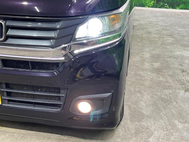 N-WGNカスタム G・ターボパッケージ 4WD ターボ ハーフレザーシート スマートキー HIDヘッド クルコン 純正14インチアルミ オートライト オートエアコン CD(13枚目)