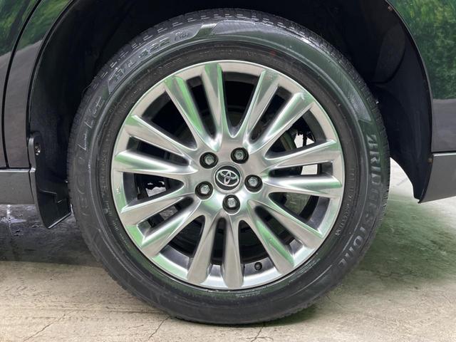 ハリアー プレミアム 4WD SDナビ バックカメラ 寒冷地仕様 レーダークルーズ 禁煙車 電動リアゲート レザーシート パワーシート コーナーセンサー スマートキー LEDヘッド ETC 純正18インチアルミ(53枚目)