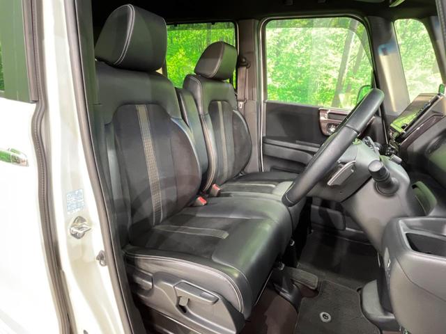 Ｎ－ＢＯＸカスタム Ｇ・Ｌターボホンダセンシング　４ＷＤ　両側電動ドア　純正ＳＤナビ　バックカメラ　衝突被害軽減システム　禁煙車　ハーフレザーシート　コーナーセンサー　スマートキー　ＬＥＤヘッド　ビルトインＥＴＣ　クルコン　純正１４インチアルミ（8枚目）