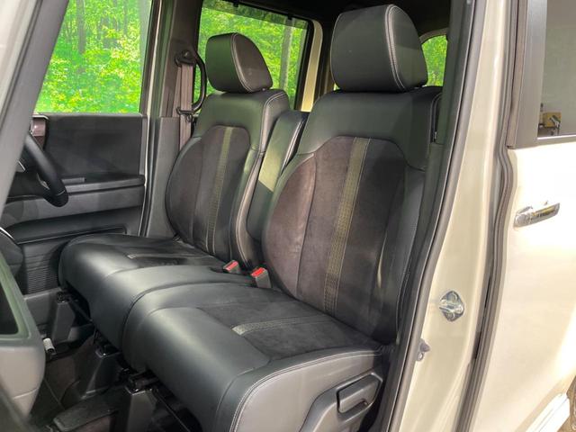 Ｎ－ＢＯＸカスタム Ｇ・Ｌターボホンダセンシング　４ＷＤ　両側電動ドア　純正ＳＤナビ　バックカメラ　衝突被害軽減システム　禁煙車　ハーフレザーシート　コーナーセンサー　スマートキー　ＬＥＤヘッド　ビルトインＥＴＣ　クルコン　純正１４インチアルミ（28枚目）