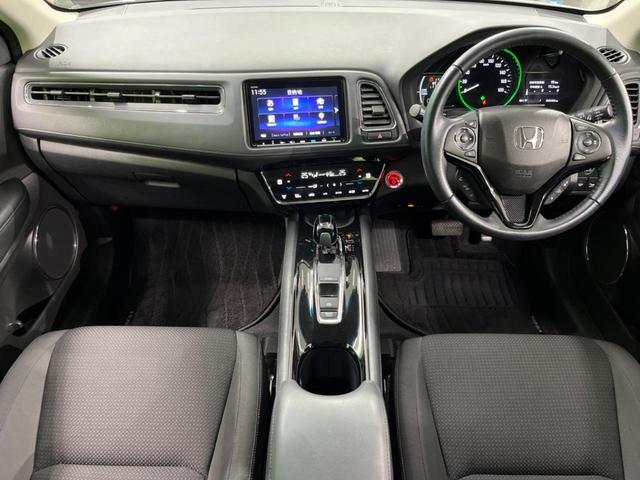 ヴェゼル ハイブリッドＸ・ホンダセンシング　４ＷＤ　バックカメラ　寒冷地仕様　衝突被害軽減システム　レーダークルーズ　禁煙車　ドラレコ　コーナーセンサー　スマートキー　ＬＥＤヘッド　ビルトインＥＴＣ　純正１６インチアルミ　オートライト（2枚目）