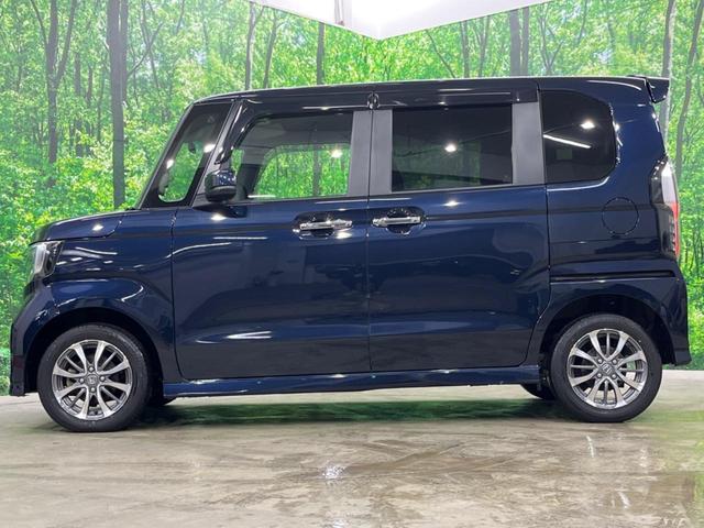 Ｎ－ＢＯＸカスタム Ｌ　４ＷＤ　電動スライドドア　純正ＳＤナビ　バックカメラ　衝突被害軽減システム　禁煙車　コーナーセンサー　スマートキー　ＬＥＤヘッド　純正１４インチアルミ　車線逸脱警報　オートライト　オートエアコン（25枚目）
