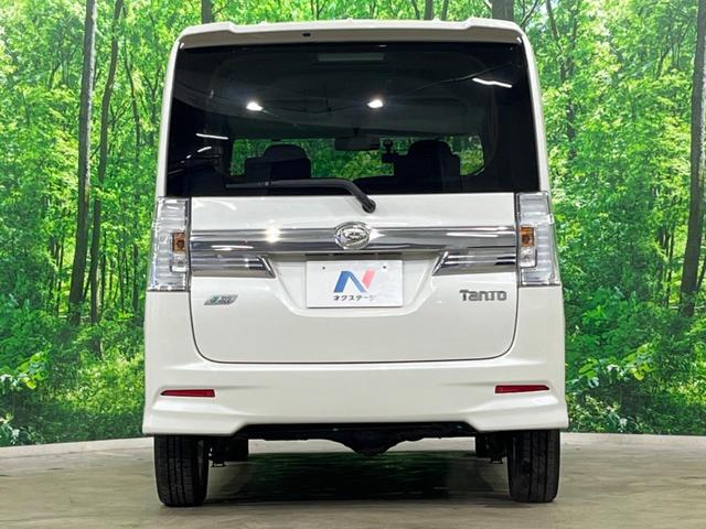 タント カスタムＸ　ＳＡ　４ＷＤ　電動スライドドア　ＳＤナビ　衝突被害軽減システム　禁煙車　ドラレコ　コーナーセンサー　スマートキー　ＨＩＤヘッド　オートライト　オートエアコン　Ｂｌｕｅｔｏｏｔｈ　ＣＤ（15枚目）