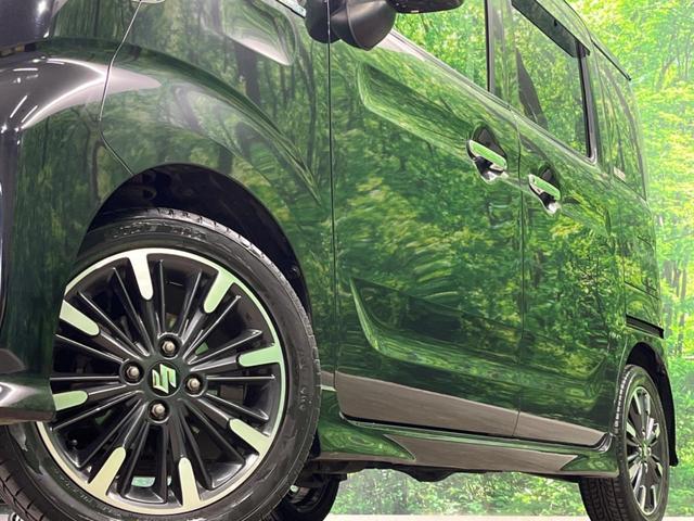 スペーシアカスタム ハイブリッドＸＳ　４ＷＤ　両側電動ドア　ＳＤナビ　衝突被害軽減システム　禁煙車　ハーフレザーシート　コーナーセンサー　スマートキー　ＬＥＤヘッド　純正１５インチアルミ　オートハイビーム　オートライト　オートエアコン（12枚目）
