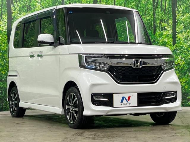 Ｎ－ＢＯＸカスタム Ｇ・Ｌホンダセンシング　４ＷＤ　電動スライドドア　バックカメラ　衝突被害軽減システム　コーナーセンサー　スマートキー　ＬＥＤヘッド　ビルトインＥＴＣ　車線逸脱警報　オートライト　オートエアコン　Ｂｌｕｅｔｏｏｔｈ　ＣＤ（16枚目）