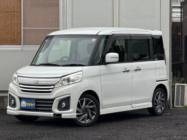 スペーシアカスタム ＸＳ　デュアルカメラブレーキサポート★全方位モニター付ナビ★両側パワスラ／ＨＩＤ／オートライト／ＬＥＤイルミ／ＬＥＤフォグ／純正アルミ／オートエアコン／オーバーヘッドコンソール／地デジ／ＣＤ／ＤＶＤ／ＥＴＣ（16枚目）