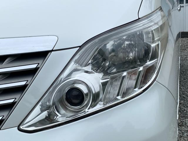 アルファード ２４０Ｘ　（車検２年）　エアロ　ローダウン　ＬＥＤテール　１８インチＡＷ　ナビ　ＴＶ　バックカメラ　ＥＴＣ　後席用フリップダウンモニター　クリアランスソナー　左Ｒパワースライドドア　タイミングチェーンエンジン（15枚目）