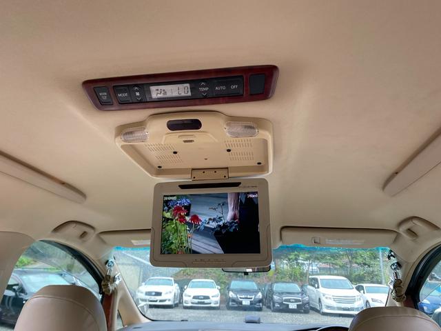 アルファード ２４０Ｘ　（車検２年）　エアロ　ローダウン　ＬＥＤテール　１８インチＡＷ　ナビ　ＴＶ　バックカメラ　ＥＴＣ　後席用フリップダウンモニター　クリアランスソナー　左Ｒパワースライドドア　タイミングチェーンエンジン（26枚目）