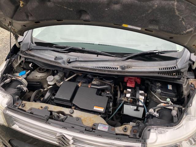 ワゴンＲスティングレー Ｘ　４ＷＤ　（車検２年）　ナビ　ＴＶ　Ｂｌｕｅｔｏｏｔｈオーディオ　ＨＩＤオートライト　スマートキー　アイドリングストップ　シートヒーター　ベンチシート　ＡＢＳ　タイミングチェーンエンジン（46枚目）