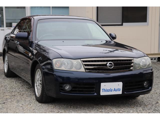 グロリア グランツーリスモ２５０Ｓ　ナビエディション　走行距離４．３万ｋｍ台　ナビ　ＥＴＣ　アルミホイール　ＡＴ　パワーシート　衝突安全ボディ　ＡＢＳ　タイミングチェーンエンジン　修復歴なし　旧車　セダン（6枚目）