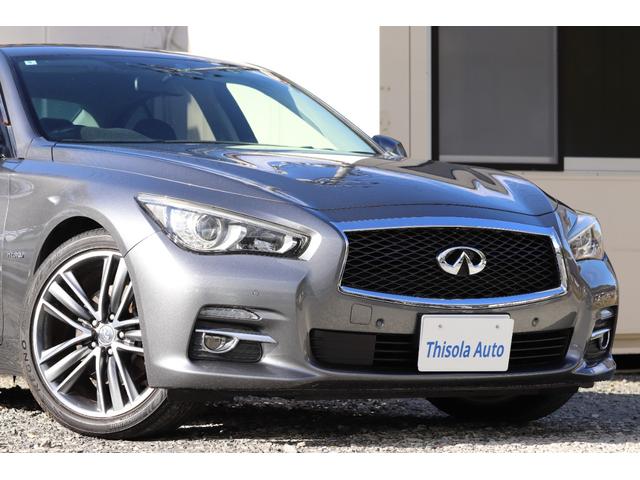 スカイライン 350GT ハイブリッド タイプP 黒革シートヒーター ナビTV Bluetoothオーディオ 全周囲カメラ ETC 19インチAW レーダークルーズコントロール LEDヘッドランプ タイミングチェーンエンジン 車検R9年5月まで(3枚目)