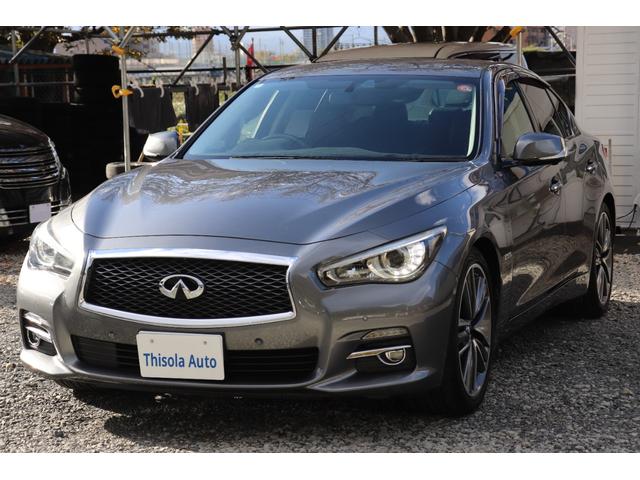 スカイライン 350GT ハイブリッド タイプP 黒革シートヒーター ナビTV Bluetoothオーディオ 全周囲カメラ ETC 19インチAW レーダークルーズコントロール LEDヘッドランプ タイミングチェーンエンジン 車検R9年5月まで(7枚目)