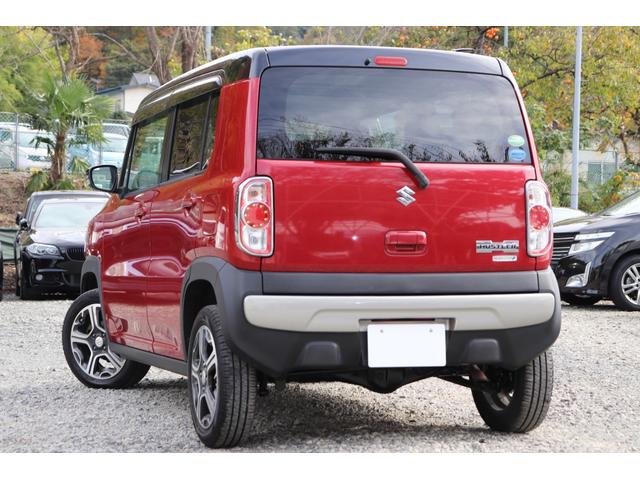 ハスラー Ｘターボ　４ＷＤ　ＩＣターボ車　（車検２年）ナビ　ＴＶ　ミュージックプレイヤー接続可　衝突被害軽減システム　プロジェクターＨＩＤライト　１５インチＡＷ　シートヒーター　ＡＢＳ　ＥＳＣ　タイミングチェーンエンジン（4枚目）