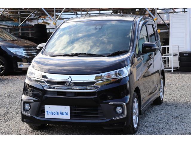 eKカスタム Gセーフティパッケージ (車検2年)走行8.5万km台 ナビ TV 全周囲カメラ Blueotthオーディオ シートヒーター HIDオートライト アイドリングストップ 衝突被害軽減システム タイミングチェーンエンジン(8枚目)
