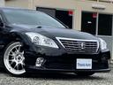 クラウン ロイヤルサルーン　（車検２年）　車高調ローダウン　社外２０インチアルミホイール　ナビ　ＴＶ　バックカメラ　ＥＴＣ　ウッドコンビステアリング　ＨＩＤオートライト　スマートキー　パワーシート　タイミングチェーンエンジン（3枚目）