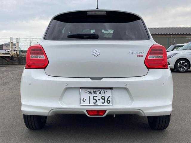 スイフト RS 3型 ディスプレイオーディオ *アウトレット* ディスプレイオーディオ スズキセーフティーサポート 衝突被害軽減システム 横滑り防止機能 衝突安全ボディ 盗難防止システム オートライト プッシュスタート シートヒーター オートエアコン(4枚目)
