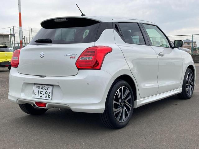 スイフト RS 3型 ディスプレイオーディオ *アウトレット* ディスプレイオーディオ スズキセーフティーサポート 衝突被害軽減システム 横滑り防止機能 衝突安全ボディ 盗難防止システム オートライト プッシュスタート シートヒーター オートエアコン(9枚目)