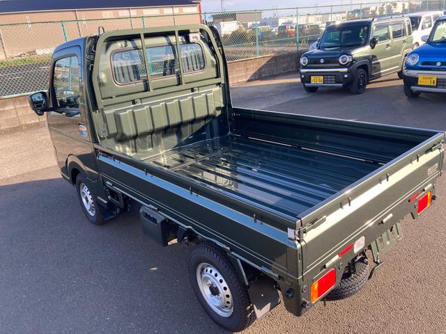 キャリイトラック KX 7型 4WD 5MT 4WD デフロック 純正CDオーディオ スズキセーフティーサポート 衝突被害軽減システム アイドリングストップ 横滑り防止機能 衝突安全ボディ キーレスエントリー(23枚目)