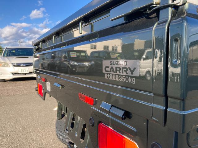 キャリイトラック KX 7型 4WD 5MT 4WD デフロック 純正CDオーディオ スズキセーフティーサポート 衝突被害軽減システム アイドリングストップ 横滑り防止機能 衝突安全ボディ キーレスエントリー(26枚目)