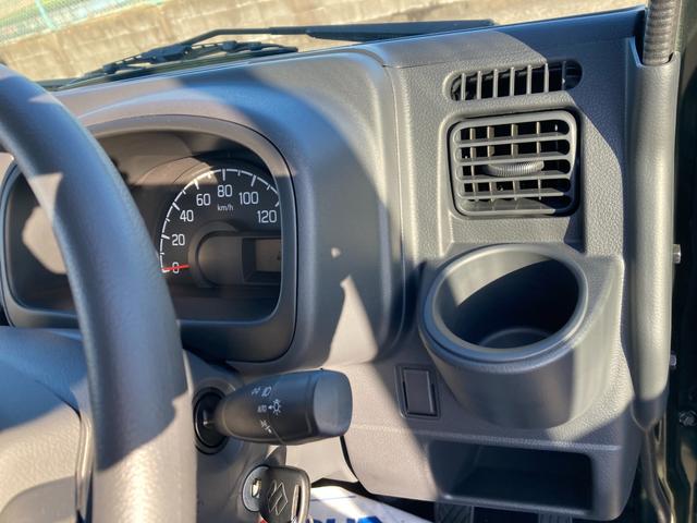 キャリイトラック KX 7型 4WD 5MT 4WD デフロック 純正CDオーディオ スズキセーフティーサポート 衝突被害軽減システム アイドリングストップ 横滑り防止機能 衝突安全ボディ キーレスエントリー(41枚目)