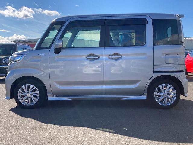 スペーシアカスタム HYBRID GS ナビ・ETC *アウトレット* ナビ ETC 4WD スズキセーフティーサポート 衝突被害軽減システム アイドリングストップ 横滑り防止機能 衝突安全ボディ 盗難防止システム オートライト スライドドア プッシュスタート(6枚目)