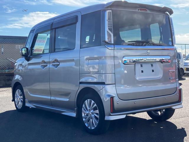 スペーシアカスタム HYBRID GS ナビ・ETC *アウトレット* ナビ ETC 4WD スズキセーフティーサポート 衝突被害軽減システム アイドリングストップ 横滑り防止機能 衝突安全ボディ 盗難防止システム オートライト スライドドア プッシュスタート(10枚目)