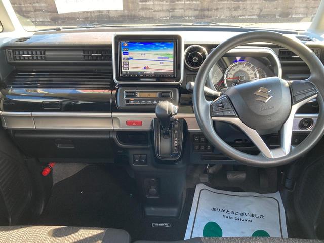 スペーシアカスタム HYBRID GS ナビ・ETC *アウトレット* ナビ ETC 4WD スズキセーフティーサポート 衝突被害軽減システム アイドリングストップ 横滑り防止機能 衝突安全ボディ 盗難防止システム オートライト スライドドア プッシュスタート(16枚目)