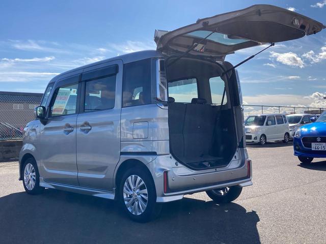 スペーシアカスタム HYBRID GS ナビ・ETC *アウトレット* ナビ ETC 4WD スズキセーフティーサポート 衝突被害軽減システム アイドリングストップ 横滑り防止機能 衝突安全ボディ 盗難防止システム オートライト スライドドア プッシュスタート(24枚目)