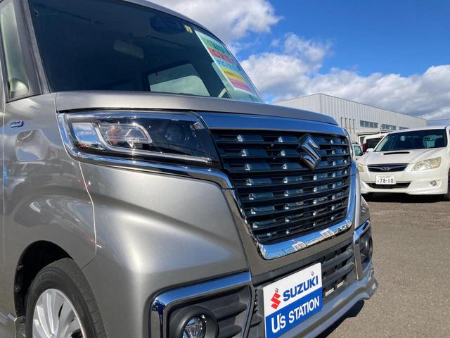 スペーシアカスタム HYBRID GS ナビ・ETC *アウトレット* ナビ ETC 4WD スズキセーフティーサポート 衝突被害軽減システム アイドリングストップ 横滑り防止機能 衝突安全ボディ 盗難防止システム オートライト スライドドア プッシュスタート(31枚目)