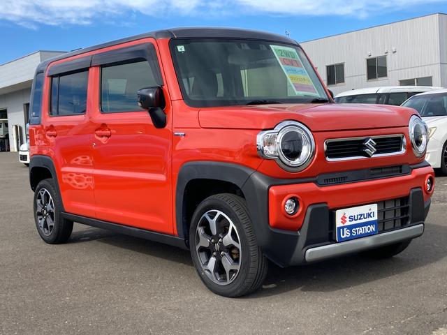 ハスラー HYBRID X バックカメラ スズキセーフティーサポート 衝突被害軽減システム アイドリングストップ 横滑り防止機能 衝突安全ボディ 盗難防止システム オートライト プッシュスタート シートヒーター オートエアコン(6枚目)