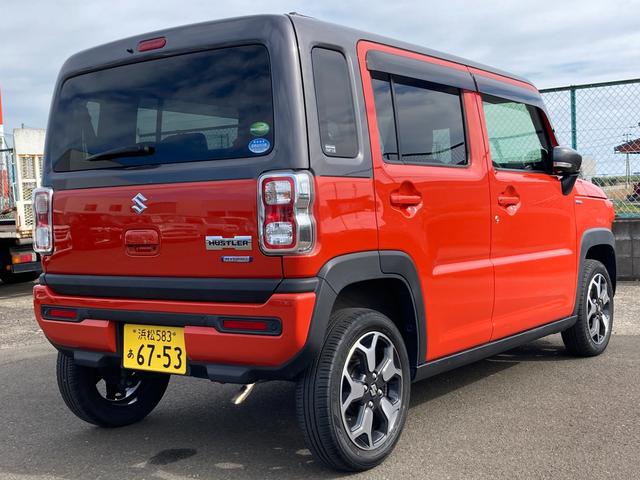 ハスラー HYBRID X バックカメラ スズキセーフティーサポート 衝突被害軽減システム アイドリングストップ 横滑り防止機能 衝突安全ボディ 盗難防止システム オートライト プッシュスタート シートヒーター オートエアコン(8枚目)