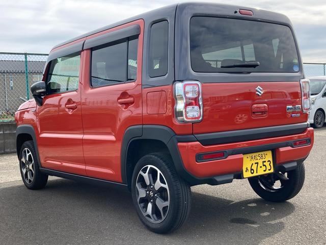 ハスラー HYBRID X バックカメラ スズキセーフティーサポート 衝突被害軽減システム アイドリングストップ 横滑り防止機能 衝突安全ボディ 盗難防止システム オートライト プッシュスタート シートヒーター オートエアコン(9枚目)