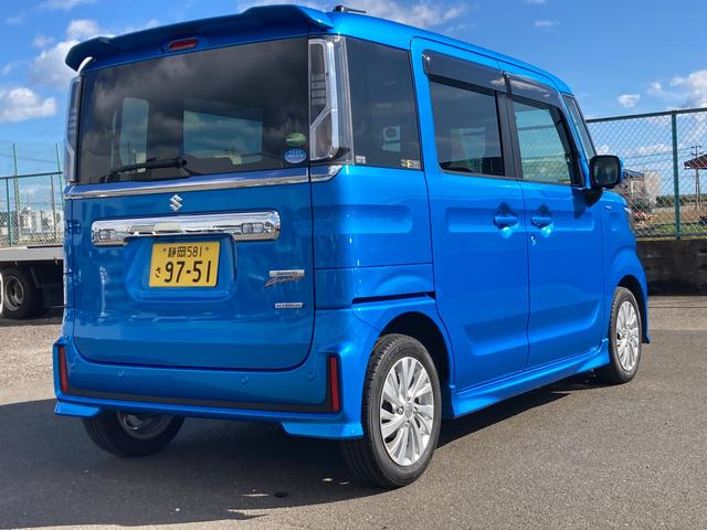 スペーシアカスタム HYBRID GS 2型 全方位ナビ ETC ドラレコ ナビ 全方位カメラ ETC ドラレコ スズキセーフティーサポート 衝突被害軽減システム アイドリングストップ 横滑り防止機能 衝突安全ボディ 盗難防止システム スライドドア プッシュスタート(8枚目)