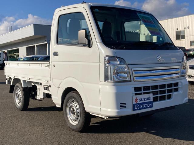 キャリイトラック KCエアコンパワステ 6型 4WD 4AT 4WD AM/FMラジオ スズキセーフティーサポート 衝突被害軽減システム アイドリングストップ 横滑り防止機能 衝突安全ボディ(7枚目)