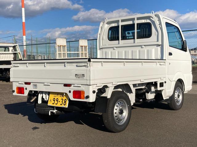 キャリイトラック KCエアコンパワステ 6型 4WD 4AT 4WD AM/FMラジオ スズキセーフティーサポート 衝突被害軽減システム アイドリングストップ 横滑り防止機能 衝突安全ボディ(9枚目)