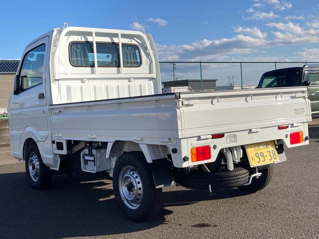 キャリイトラック KCエアコンパワステ 6型 4WD 4AT 4WD AM/FMラジオ スズキセーフティーサポート 衝突被害軽減システム アイドリングストップ 横滑り防止機能 衝突安全ボディ(10枚目)