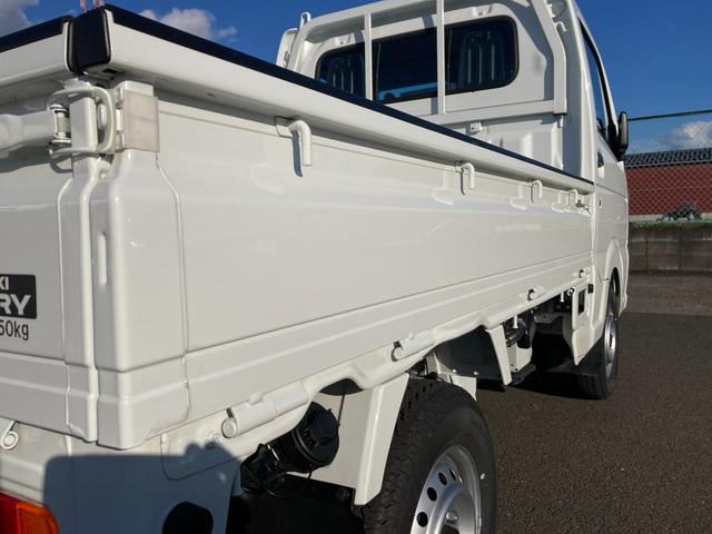 キャリイトラック KCエアコンパワステ 6型 4WD 4AT 4WD AM/FMラジオ スズキセーフティーサポート 衝突被害軽減システム アイドリングストップ 横滑り防止機能 衝突安全ボディ(27枚目)