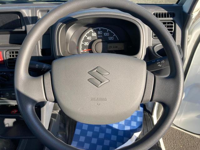 キャリイトラック KCエアコンパワステ 6型 4WD 4AT 4WD AM/FMラジオ スズキセーフティーサポート 衝突被害軽減システム アイドリングストップ 横滑り防止機能 衝突安全ボディ(36枚目)