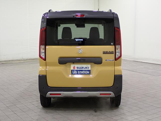 スペーシア ギア　ＨＹＢＲＩＤ　ＸＺターボ　４ＷＤ　全方位ナビ　ナビ　全方位カメラ　ステアリングヒーター　４ＷＤ　スズキセーフティーサポート　衝突被害軽減システム　アイドリングストップ　横滑り防止機能　衝突安全ボディ　盗難防止システム　スライドドア　シートヒーター（28枚目）