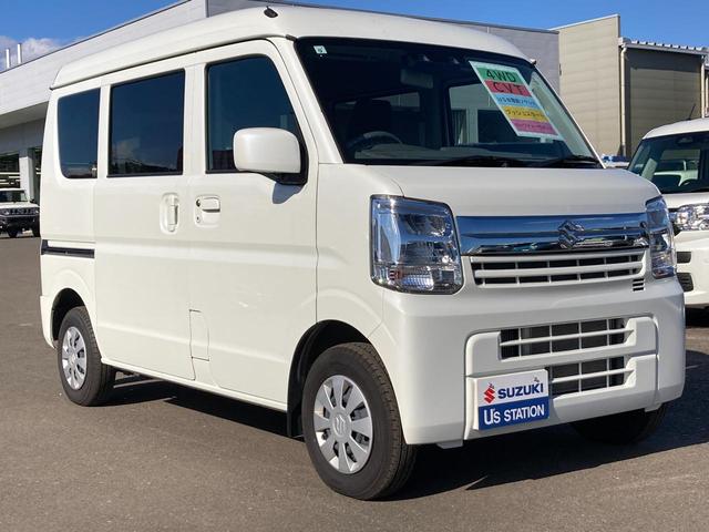 エブリイ JOINターボ 6型 4WD CVT *アウトレット* パートタイム4WD CVT スズキセーフティーサポート 衝突被害軽減システム アイドリングストップ 横滑り防止機能 衝突安全ボディ 盗難防止システム スライドドア プッシュスタート シートヒーター(7枚目)