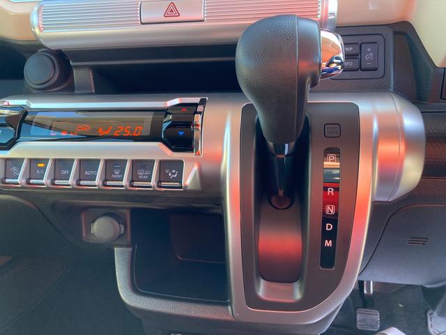 クロスビー HYBRID MV 4型 アダプティブクルーズコントロール スズキセーフティーサポート 衝突被害軽減システム アイドリングストップ 横滑り防止機能 衝突安全ボディ 盗難防止システム オートライト プッシュスタート シートヒーター オートエアコン ターボ(11枚目)