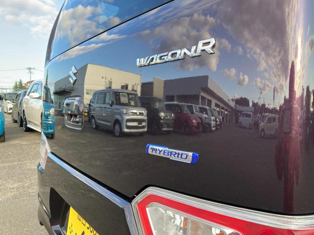 ワゴンＲ ＨＹＢＲＩＤ　ＦＺ　全方位ナビ・ＥＴＣ装備　＊アウトレット＊　全方位ナビ　ＥＴＣ２．０　スズキセーフティーサポート　衝突被害軽減システム　アイドリングストップ　横滑り防止機能　衝突安全ボディ　盗難防止システム　オートライト　プッシュスタート　シートヒーター（28枚目）