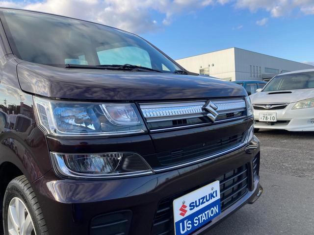 ワゴンＲ ＨＹＢＲＩＤ　ＦＺ　全方位ナビ・ＥＴＣ装備　＊アウトレット＊　全方位ナビ　ＥＴＣ２．０　スズキセーフティーサポート　衝突被害軽減システム　アイドリングストップ　横滑り防止機能　衝突安全ボディ　盗難防止システム　オートライト　プッシュスタート　シートヒーター（31枚目）