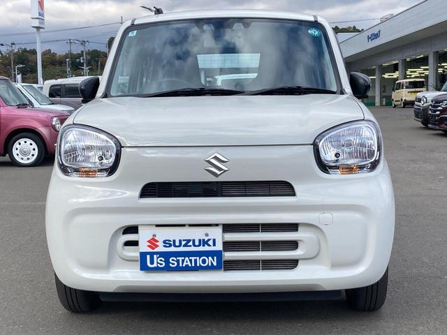 アルト ！先行初売！Ｌ　２型　＊アウトレット＊　社外アルミホイール　スズキセーフティーサポート　衝突被害軽減システム　アイドリングストップ　横滑り防止機能　衝突安全ボディ　オートライト　シートヒーター　キーレスエントリー　マニュアルレベリング（4枚目）