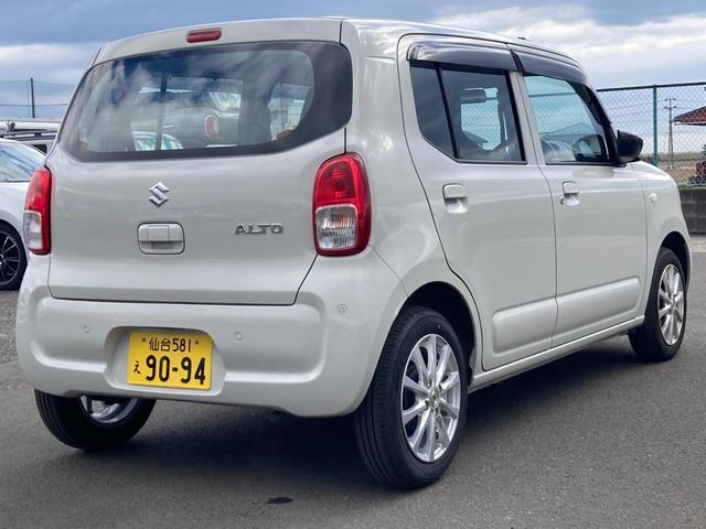 アルト ！先行初売！Ｌ　２型　＊アウトレット＊　社外アルミホイール　スズキセーフティーサポート　衝突被害軽減システム　アイドリングストップ　横滑り防止機能　衝突安全ボディ　オートライト　シートヒーター　キーレスエントリー　マニュアルレベリング（10枚目）