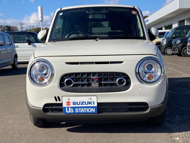 アルトラパンLC !先行初売!X 4型 4WD ナビ付 ナビ 4WD スズキセーフティーサポート 衝突被害軽減システム アイドリングストップ 横滑り防止機能 衝突安全ボディ 盗難防止システム オートライト プッシュスタート シートヒーター(4枚目)