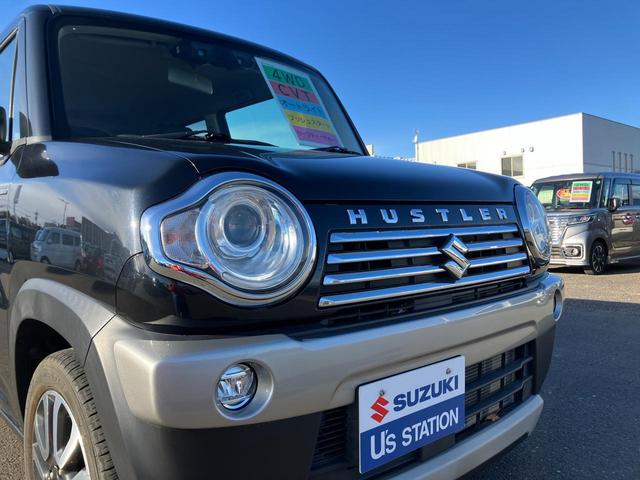 ハスラー ！初売！Ｊ　ＳＴＹＬＥ　ＩＩ　ターボ　＊アウトレット＊　スズキセーフティーサポート　衝突被害軽減システム　アイドリングストップ　横滑り防止機能　衝突安全ボディ　盗難防止システム　オートライト　プッシュスタート　シートヒーター　オートエアコン（33枚目）