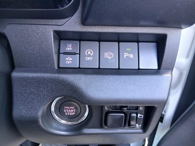 ジムニー ＸＣ　届出済未使用車　４ＷＤ　衝突軽減ブレーキ　スマートキー　プッシュスタート　オートエアコン　運転席助手席シートヒーター　コーナーセンサー　フォグライト　アイドリングストップ　６カ月保証（10枚目）