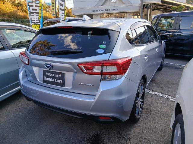 インプレッサスポーツ ２．０ｉ－Ｌアイサイト　４ＷＤ　衝突軽減ブレーキ　ＳＤナビ　フルセグテレビ　ＣＤ／ＤＶＤ　ラジオ　ブルートゥース　バックカメラ　ＥＴＣ　スマートキー　プッシュスタート　オートエアコン　アルミホイール　６カ月保証（2枚目）